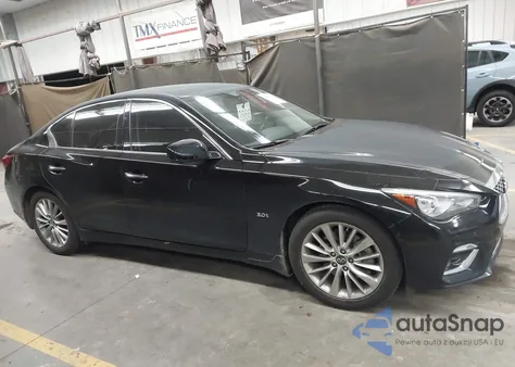 2020 Infiniti Q50 Luxe z USA, uszkodzony, nr VIN JN1EV7AP1LM208416
